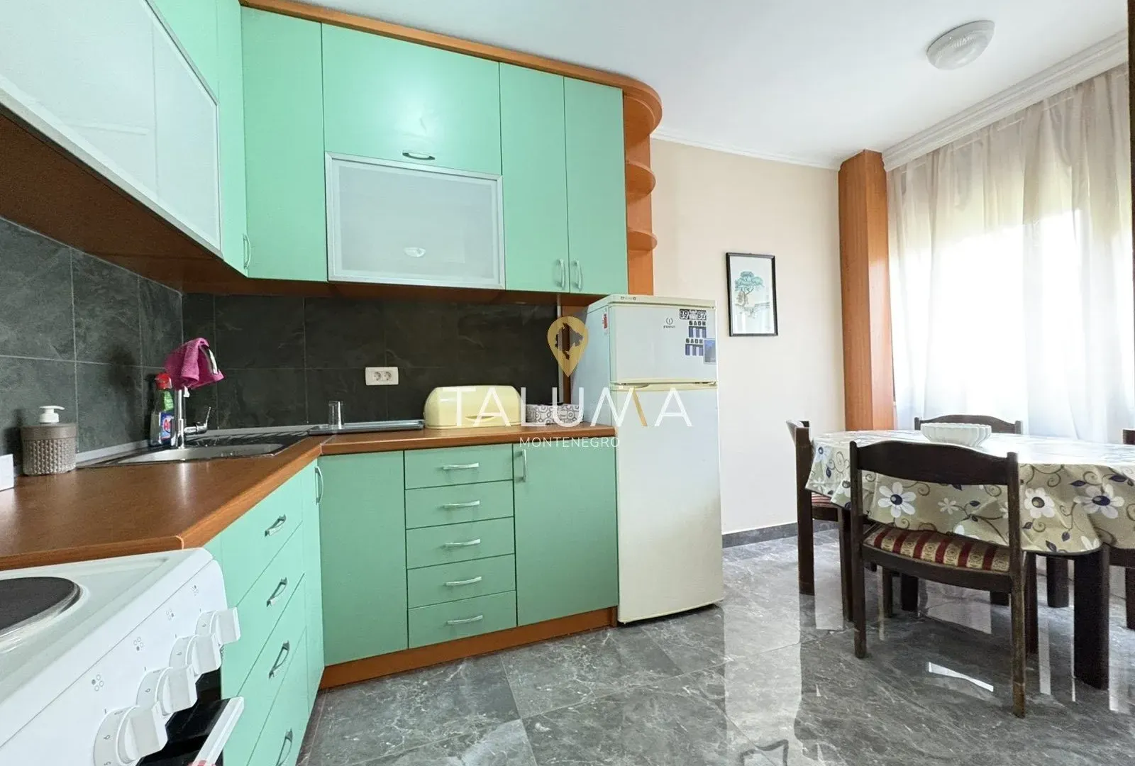 Rent, one bedroom apartment, 50m², Blok 5, Podgorica