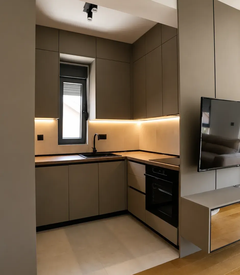 Rent, one bedroom apartment, 47m², Nova Dalmatinska, Podgorica