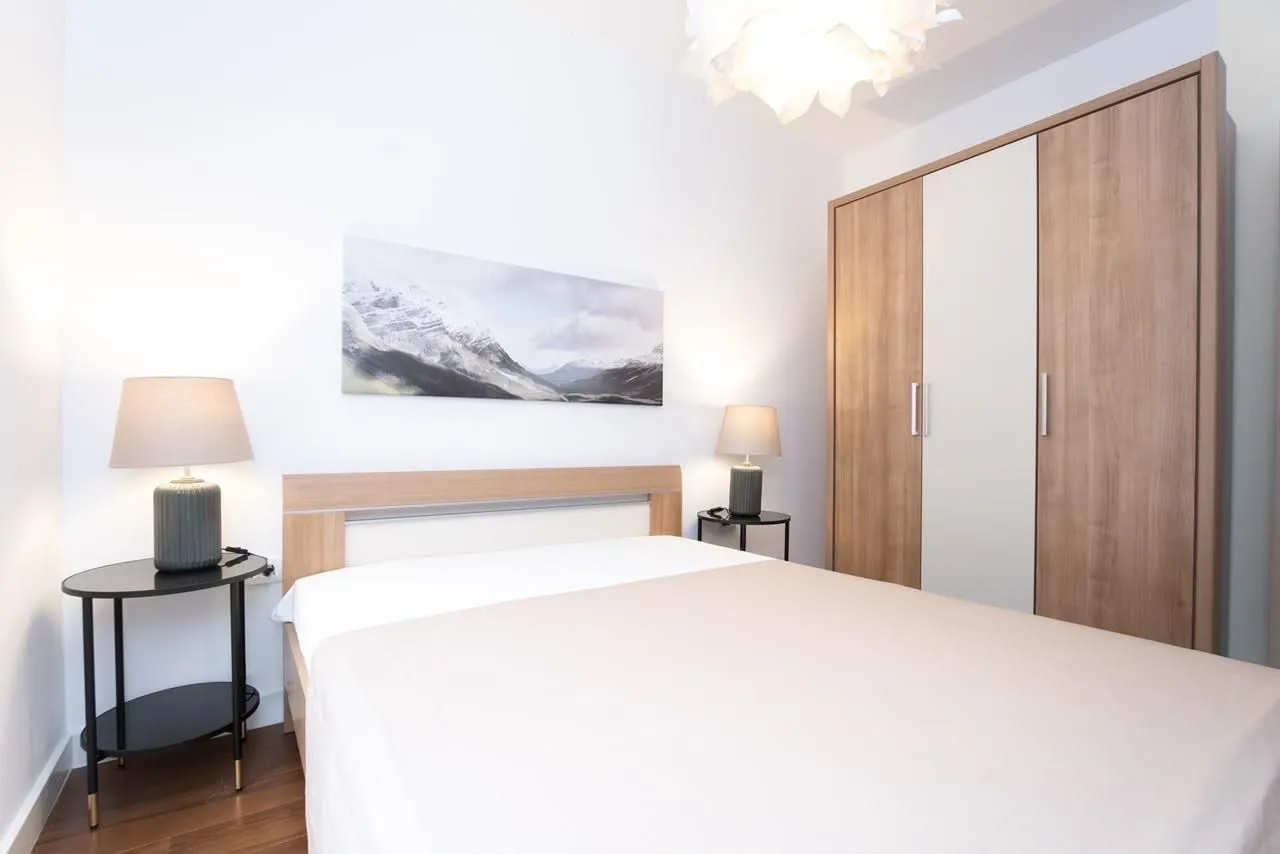 Rent, one bedroom apartment, 65m², Pržno, Budva