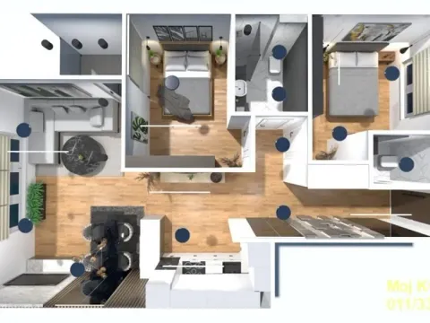 Sale, three bedroom apartment, 73m², Dušanovac, Voždovac Sve Podlokacije - image 7