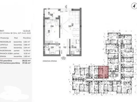 Prodaja, dvosoban stan, 39m², Telep, Novi Sad Sve Podlokacije - image 2