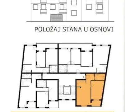 Sale, two bedroom apartment, 53m², Irig, Srbija - image 2