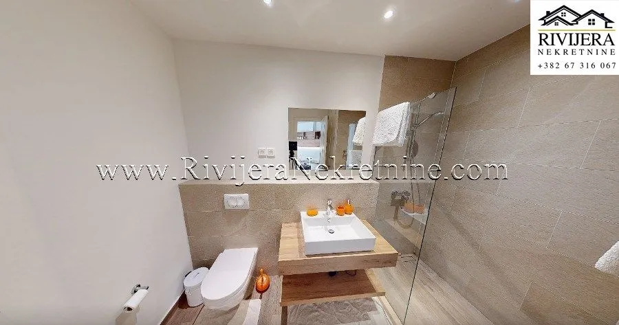 Prodaja, jednosoban stan, 55m², Luštica Bay, Tivat