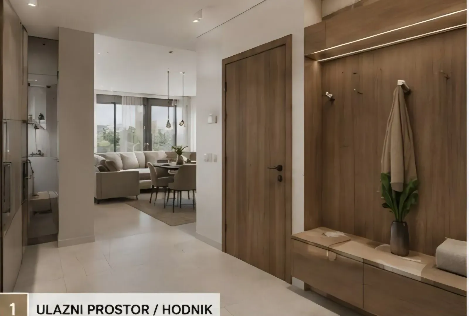 Sale, two bedroom apartment, 62m², Budva, Crna Gora