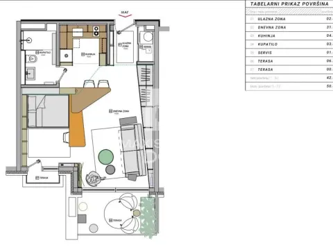 Prodaja, dvosoban stan, 50m², Stari Grad, Beograd - image 10