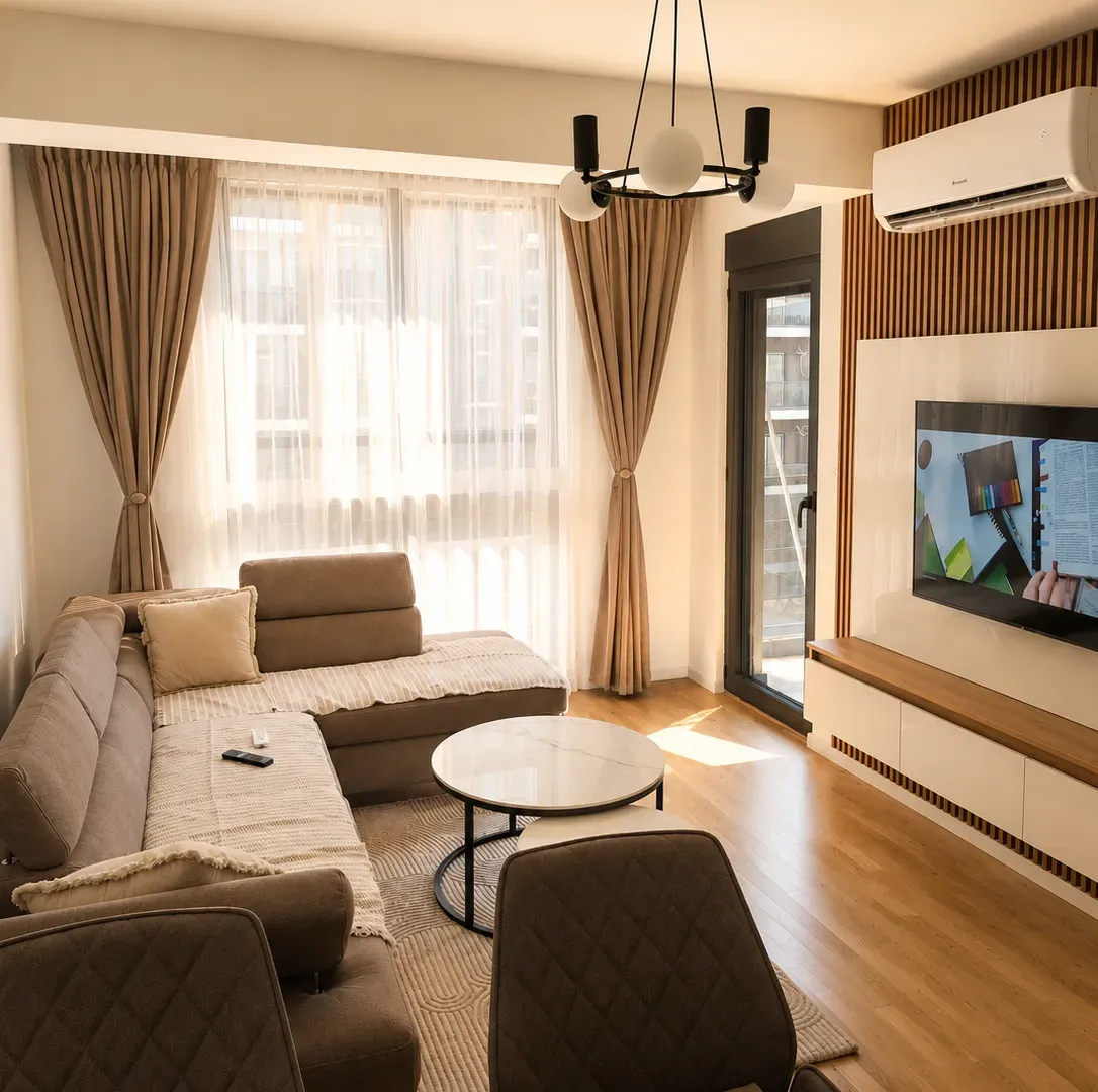 Rent, two bedroom apartment, 64m², Stari Aerodrom, Podgorica