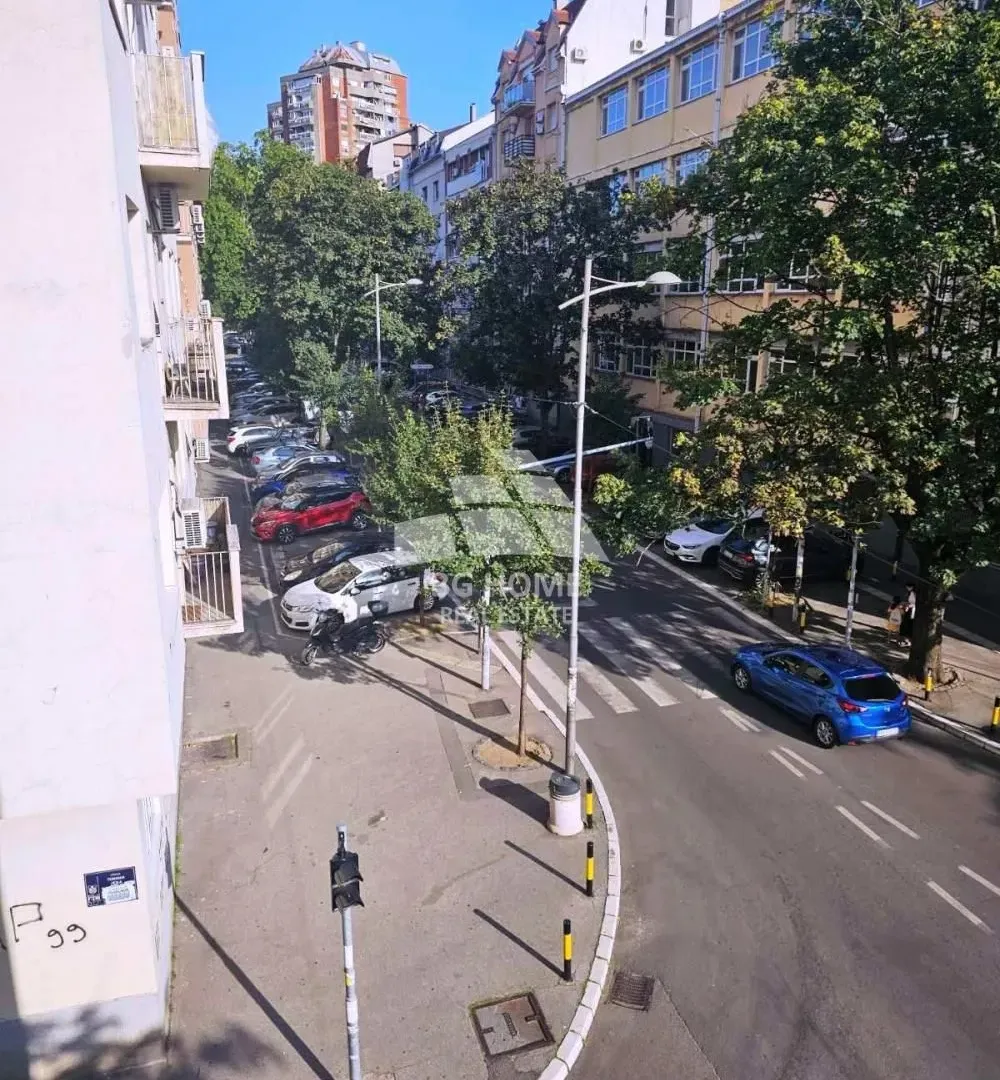 Rent, two bedroom apartment, 60m², Kalenić Pijaca, Vračar Sve Podlokacije