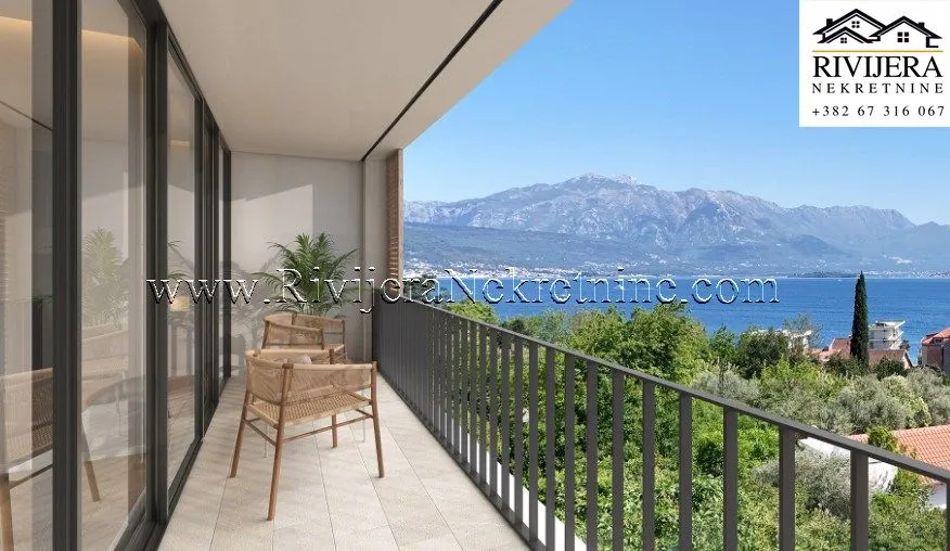 Prodaja, jednosoban stan, 47m², Đenovići, Herceg Novi