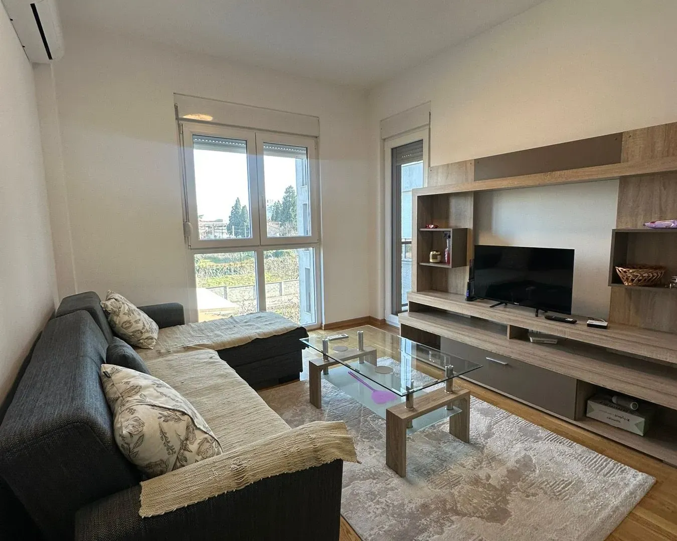 Rent, one bedroom apartment, 42m², Zabjelo, Podgorica