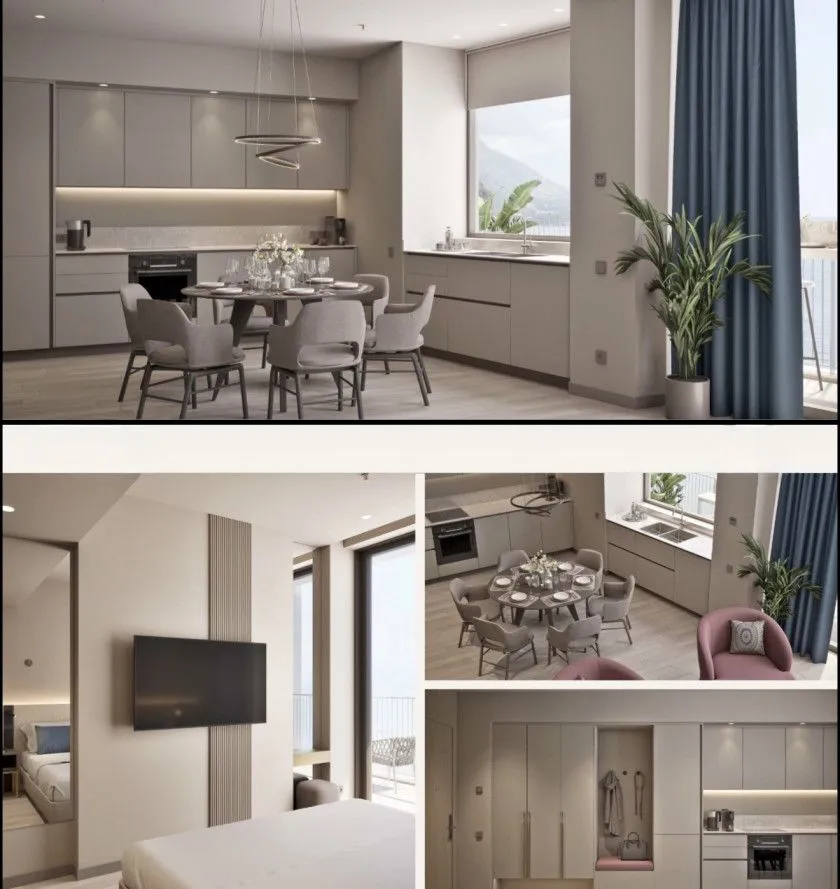 Sale, one bedroom apartment, 56m², Rafailovići, Budva
