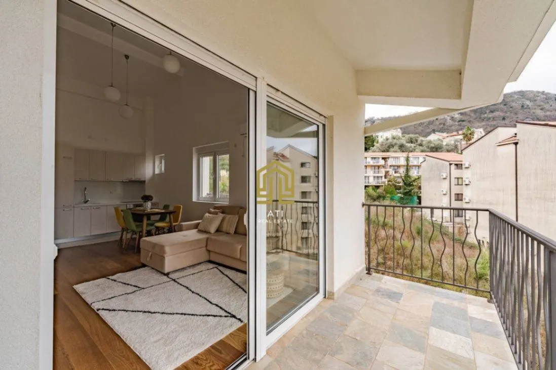 Sale, two bedroom apartment, 60m², Pržno, Budva