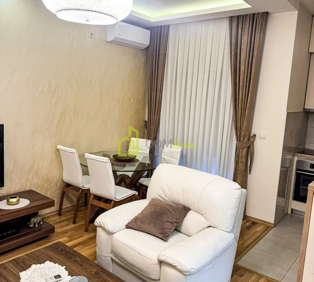 Rent, one bedroom apartment, 45m², Blok 9, Podgorica