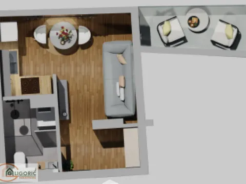 Prodaja, garsonjera, 24m², Pančevo, Srbija - image 9