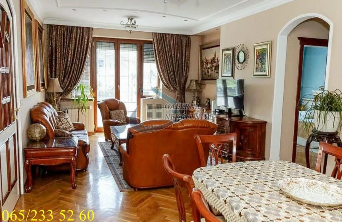 Rent, three bedroom apartment, 85m², Stari Grad, Beograd