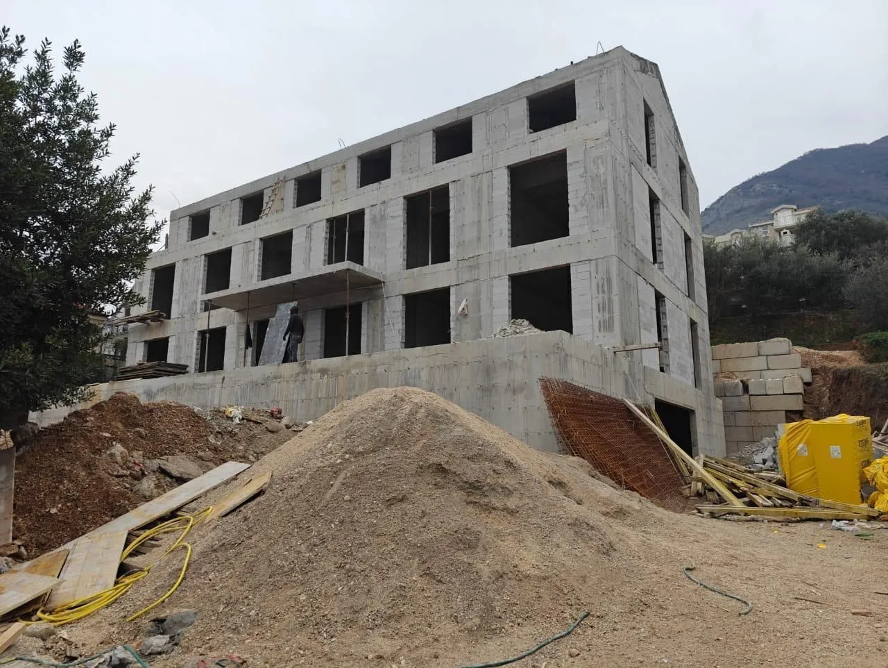 Prodaja, jednosoban stan, 55m², Prčanj, Kotor