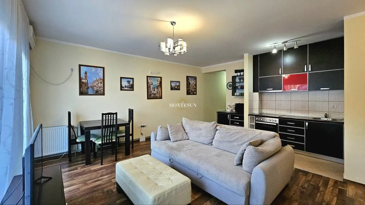 Rent, one bedroom apartment, 51m², Centar, Budva
