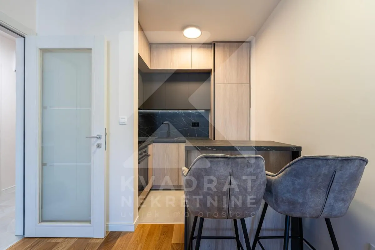 Rent, one bedroom apartment, 47m², Central Point, Podgorica
