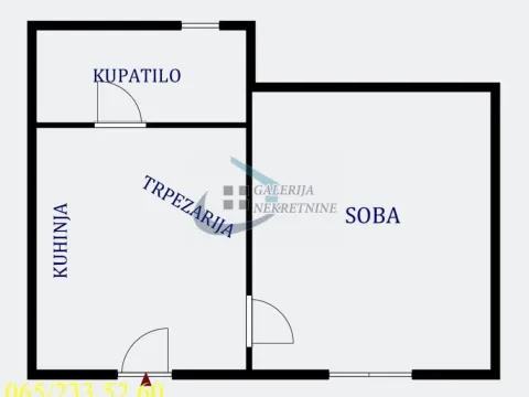 Izdavanje, jednosoban stan, 35m², Đeram Pijaca, Beograd - image 5