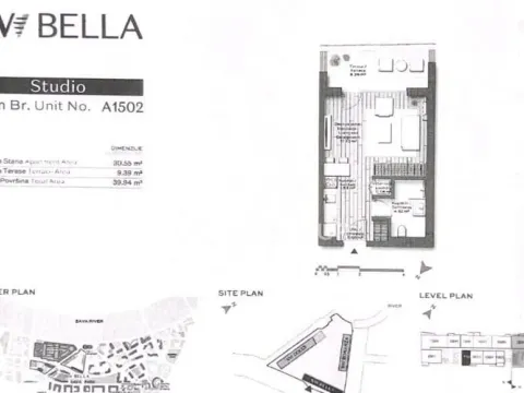 Sale, one bedroom apartment, 41m², Savski Venac, Beograd - image 13