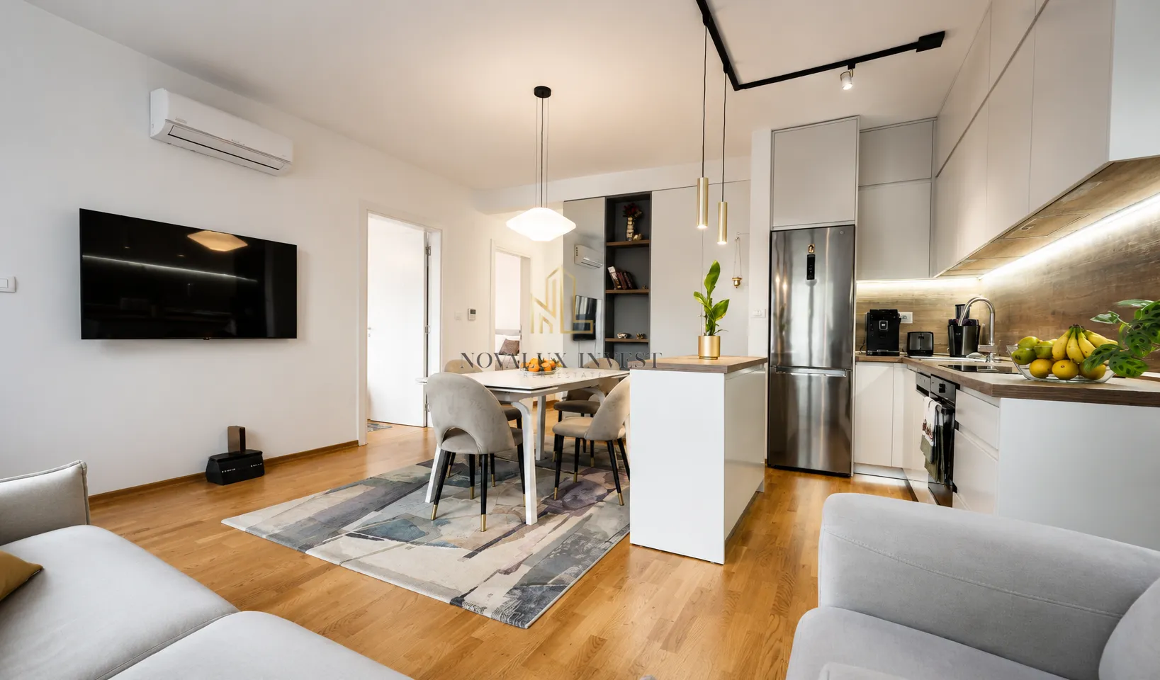 Prodaja, dvosoban stan, 63m², Pod Kuk, Tivat
