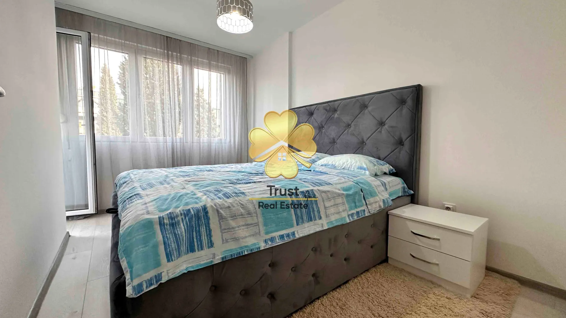 Rent, one bedroom apartment, 45m², Preko Morače, Podgorica