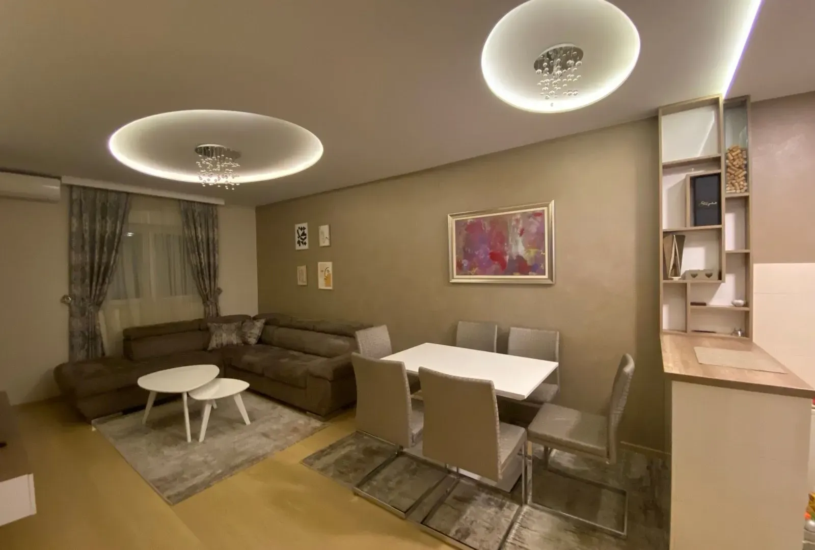Rent, one bedroom apartment, 50m², City Kvart, Podgorica