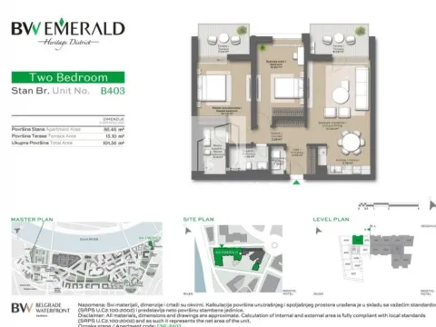 Prodaja, dvosoban stan, 95m², Savski Venac, Beograd - image 20