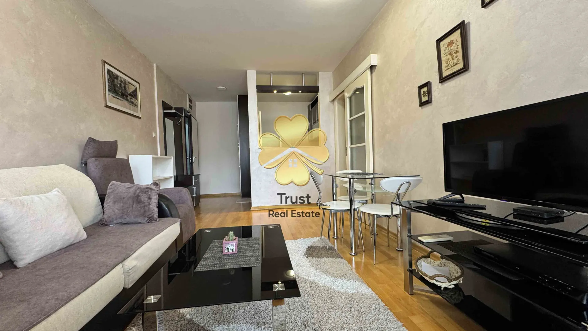 Rent, one bedroom apartment, 45m², Preko Morače, Podgorica