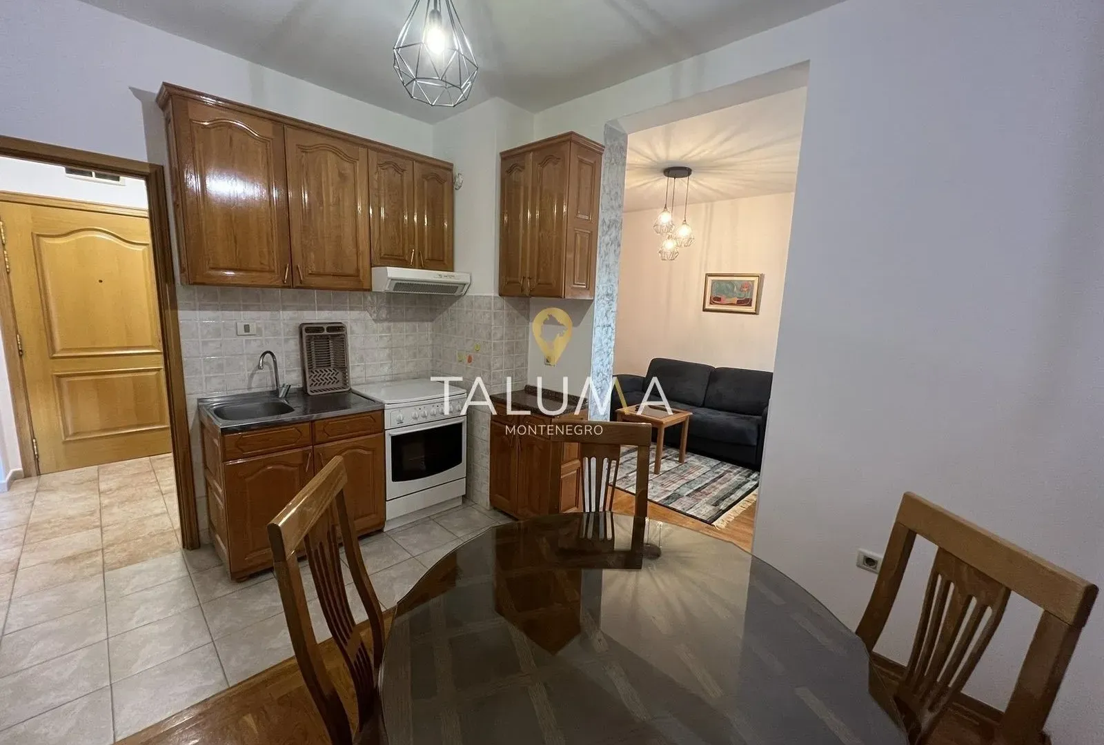 Rent, one bedroom apartment, 45m², Preko Morače, Podgorica