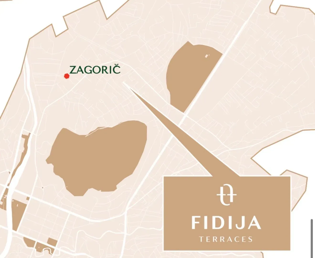 Prodaja, jednosoban stan, 46m², Zagorič, Podgorica
