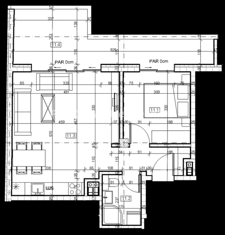 Prodaja, dvosoban stan, 59m², Pančevo, Srbija