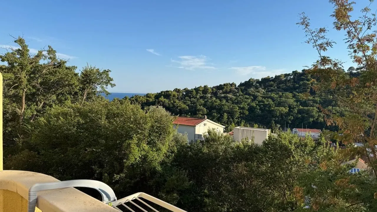 Rent, one bedroom apartment, 48m², Petrovac, Budva
