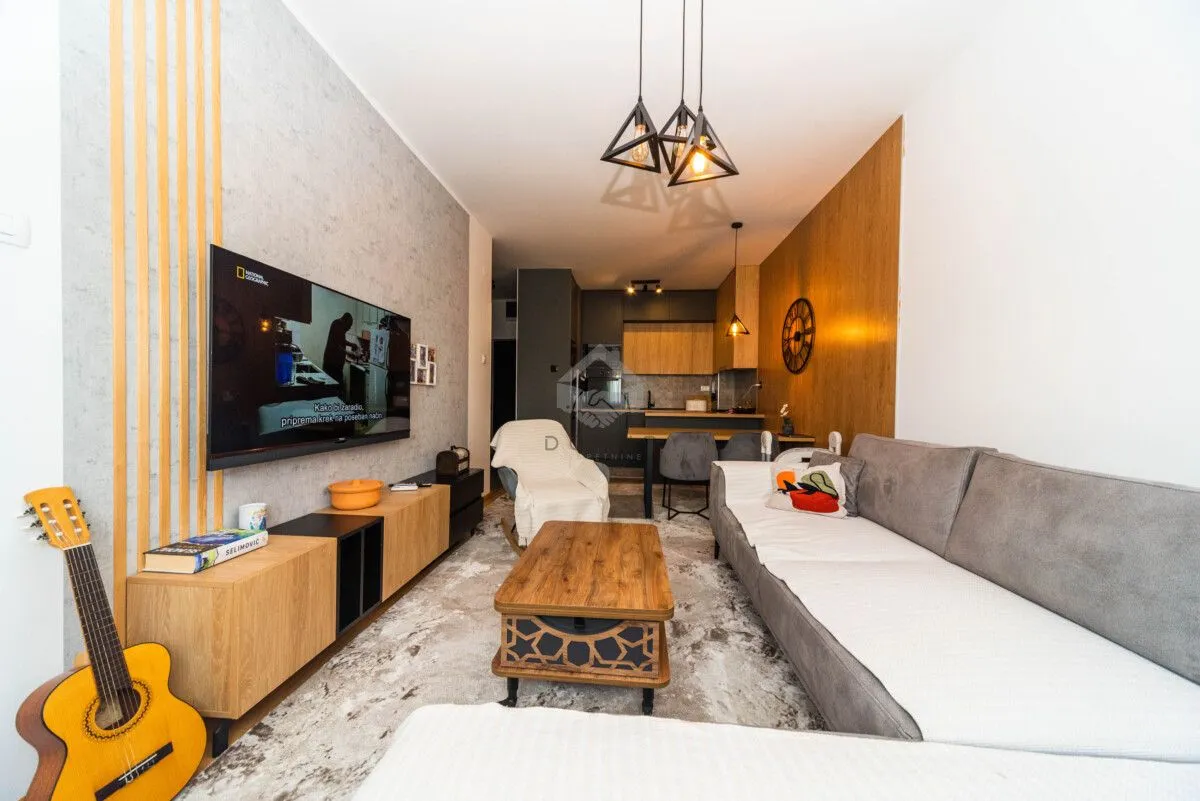 Rent, one bedroom apartment, 45m², Pobrežje, Podgorica