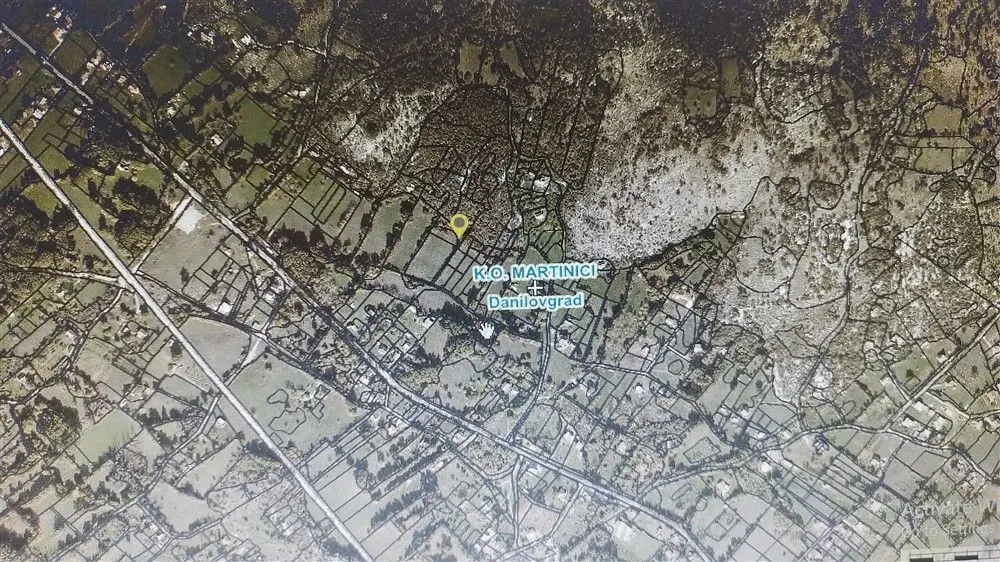 Prodaja, plac, 1591m², Martinići, Danilovgrad