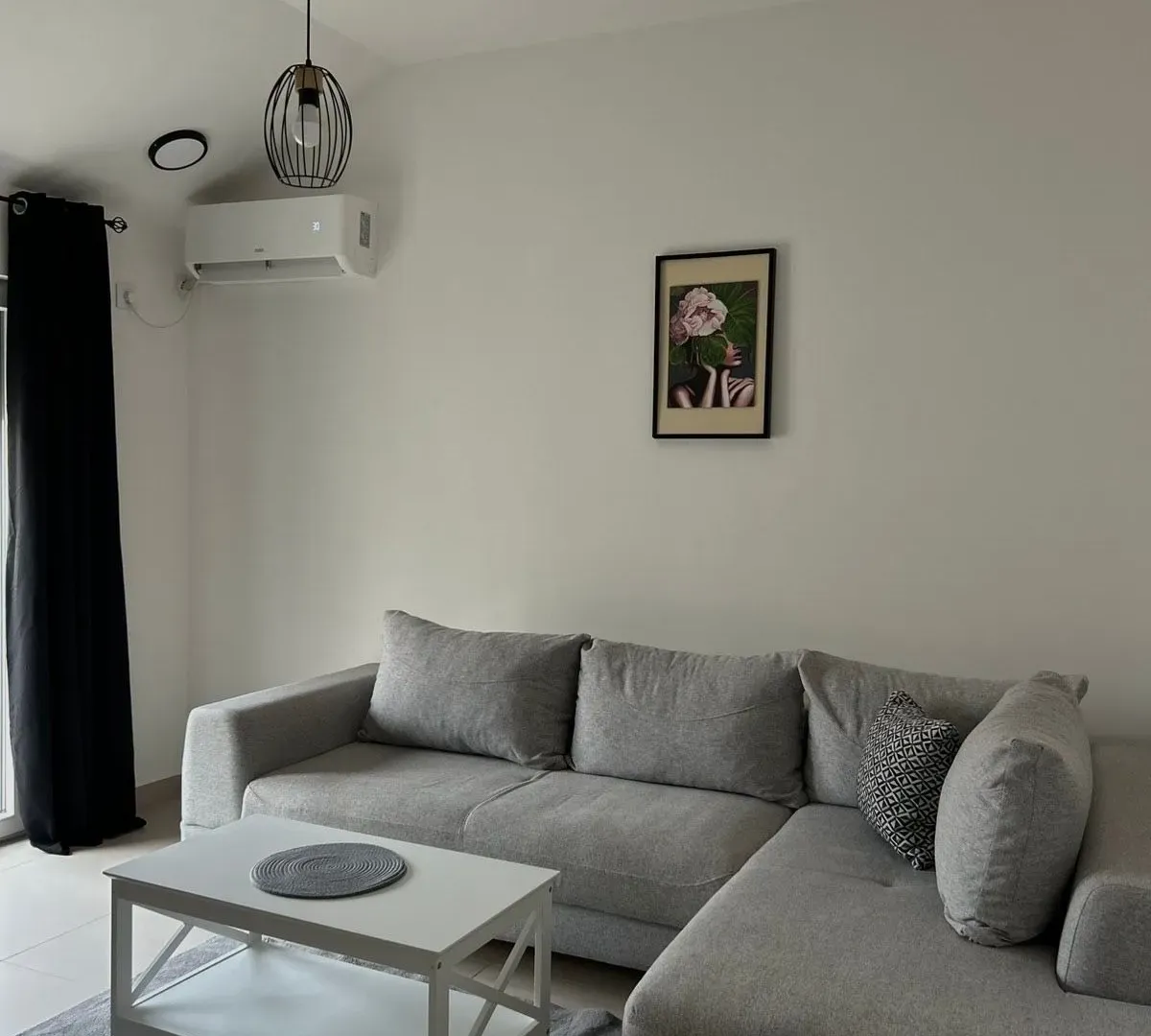 Rent, one bedroom apartment, 44m², Zagorič, Podgorica