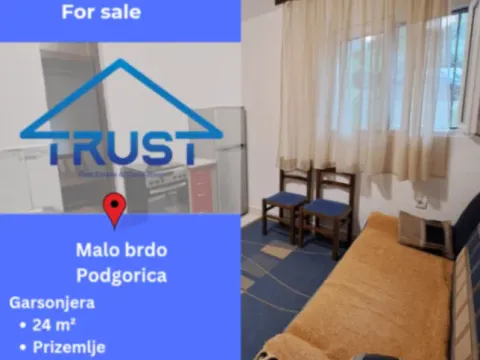 Studio for Sale, 24m2, Malo Brdo, Podgorica Studio for Sale, 24m2, Malo Brdo, Podgorica