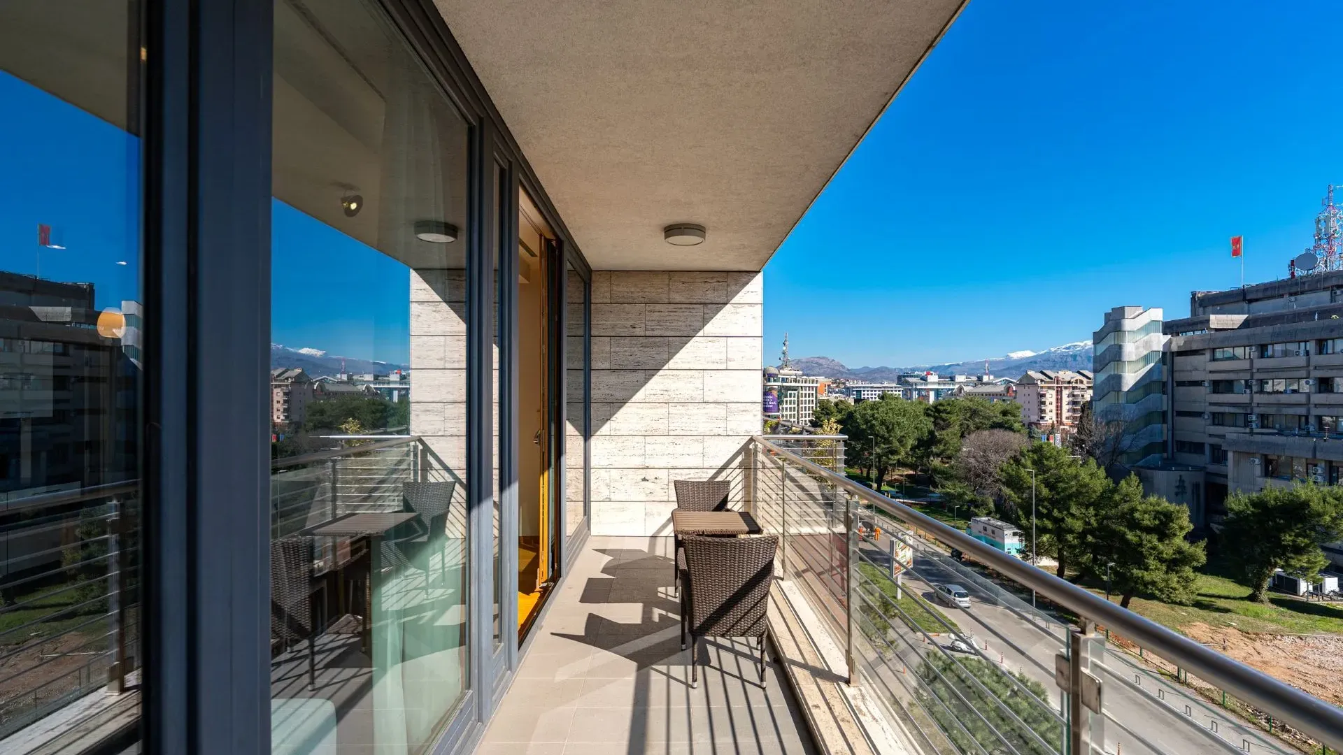 Rent, two bedroom apartment, 94m², Kod Capital Plaze, Podgorica
