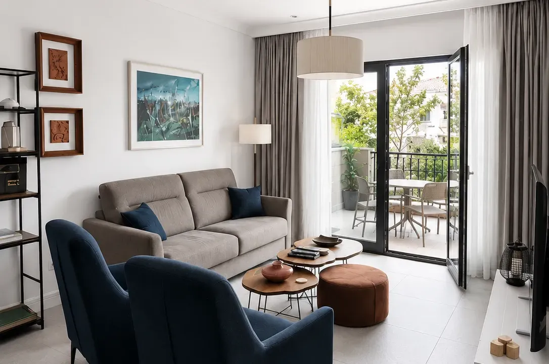 Rent, one bedroom apartment, 60m², Luštica Bay, Tivat