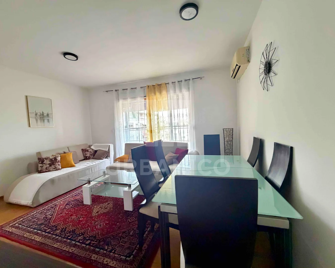 Rent, one bedroom apartment, 52m², Preko Morače, Podgorica