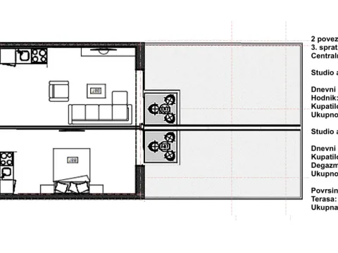 Sale, two bedroom apartment, 102m², Budva, Crna Gora - image 1