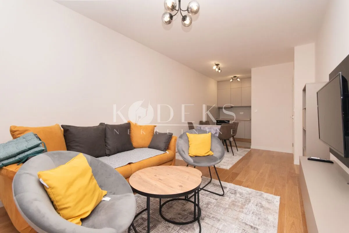 Rent, one bedroom apartment, 46m², Central Point, Podgorica