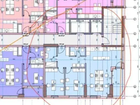 Prodaja, dvosoban stan, 74m², Centar, Bar - image 2