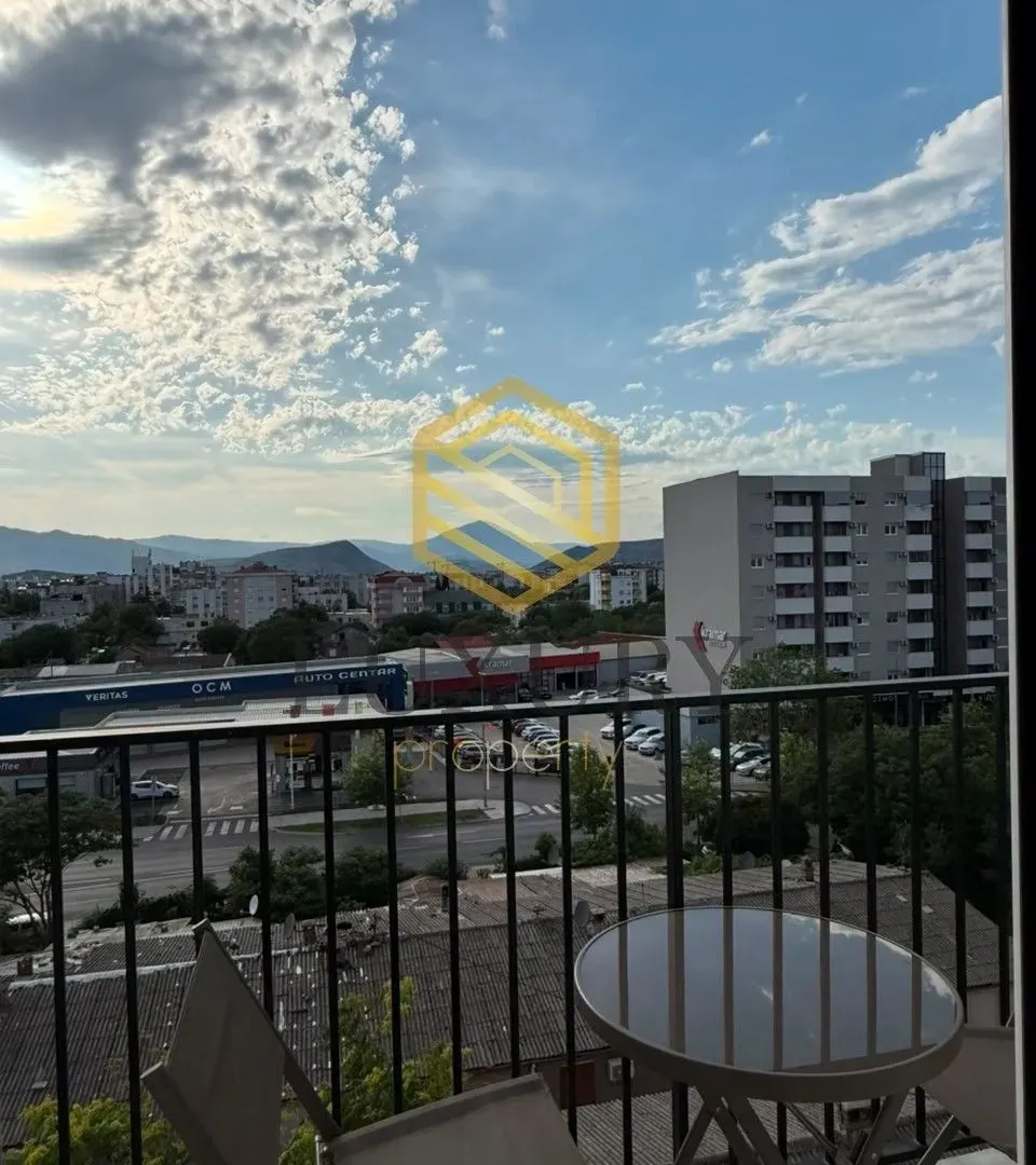 Rent, one bedroom apartment, 40m², Pobrežje, Podgorica