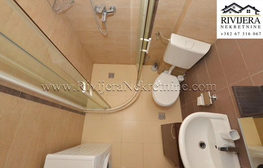 Prodaja, dvosoban stan, 39m², Đenovići, Herceg Novi