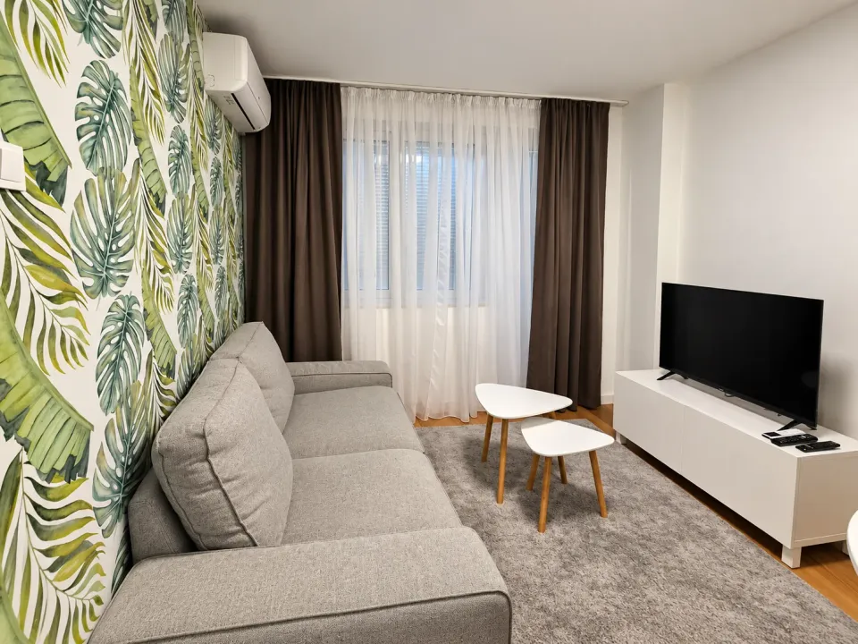 Rent, one bedroom apartment, 36m², Preko Morače, Podgorica