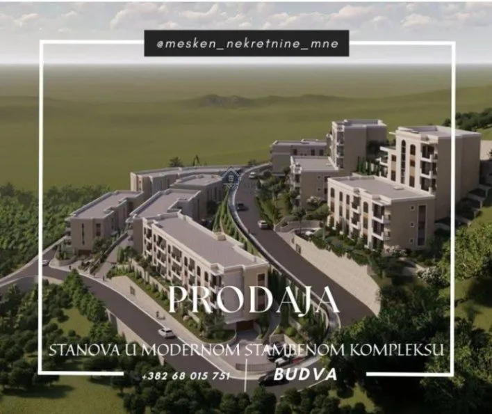 Prodaja, jednosoban stan, 47m², Budva, Crna Gora
