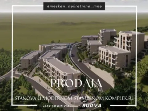 Prodaja, jednosoban stan, 47m², Budva, Crna Gora