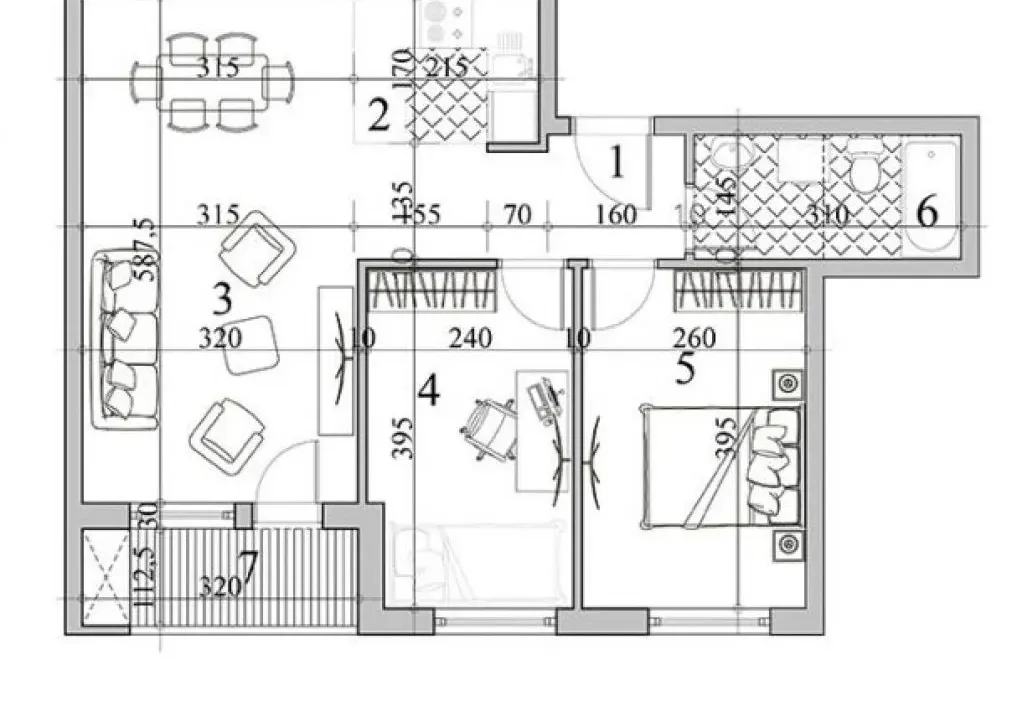 Sale, three bedroom apartment, 55m², Sajmište, Novi Sad