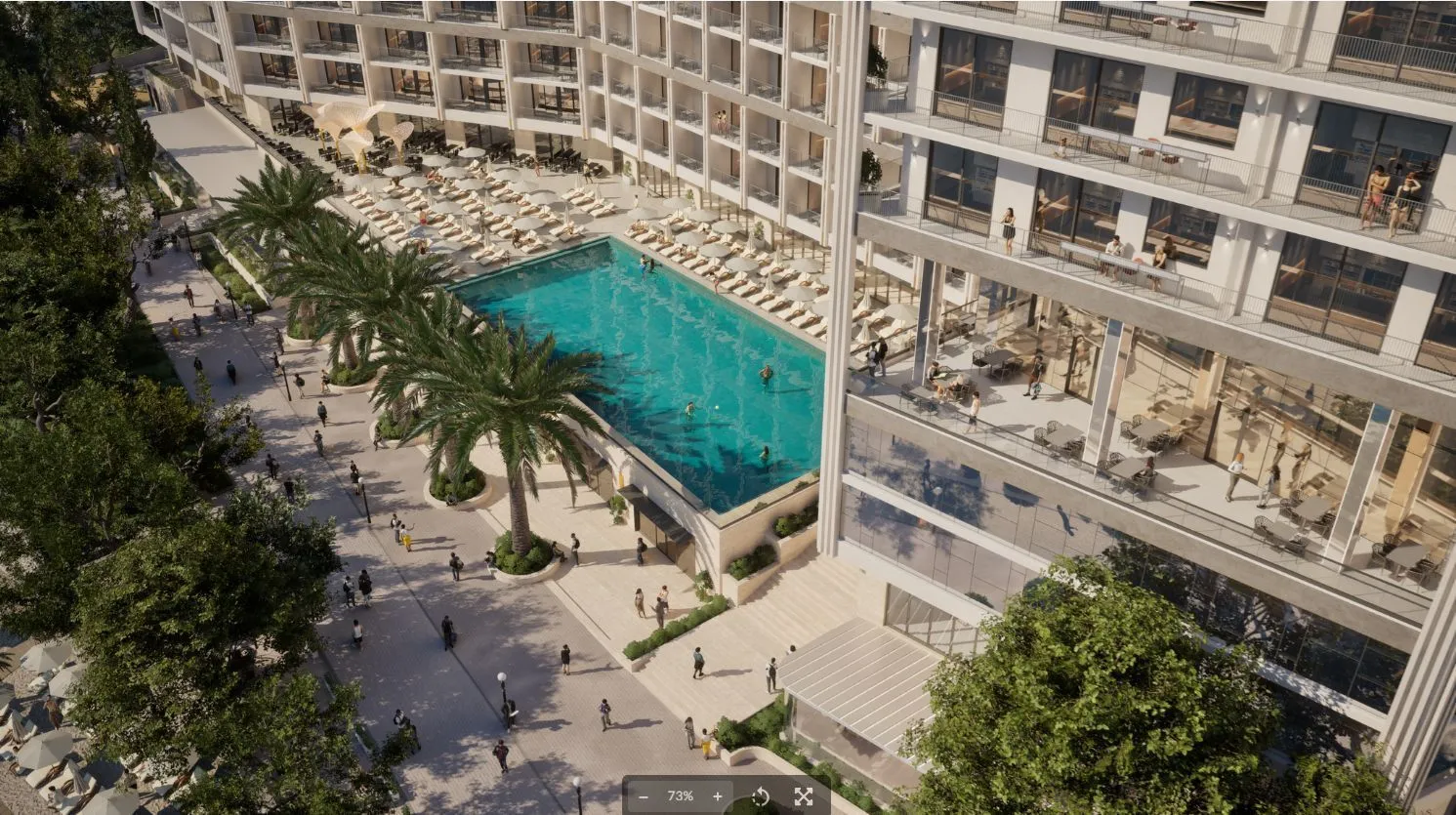 Sale, one bedroom apartment, 56m², Bečići, Budva