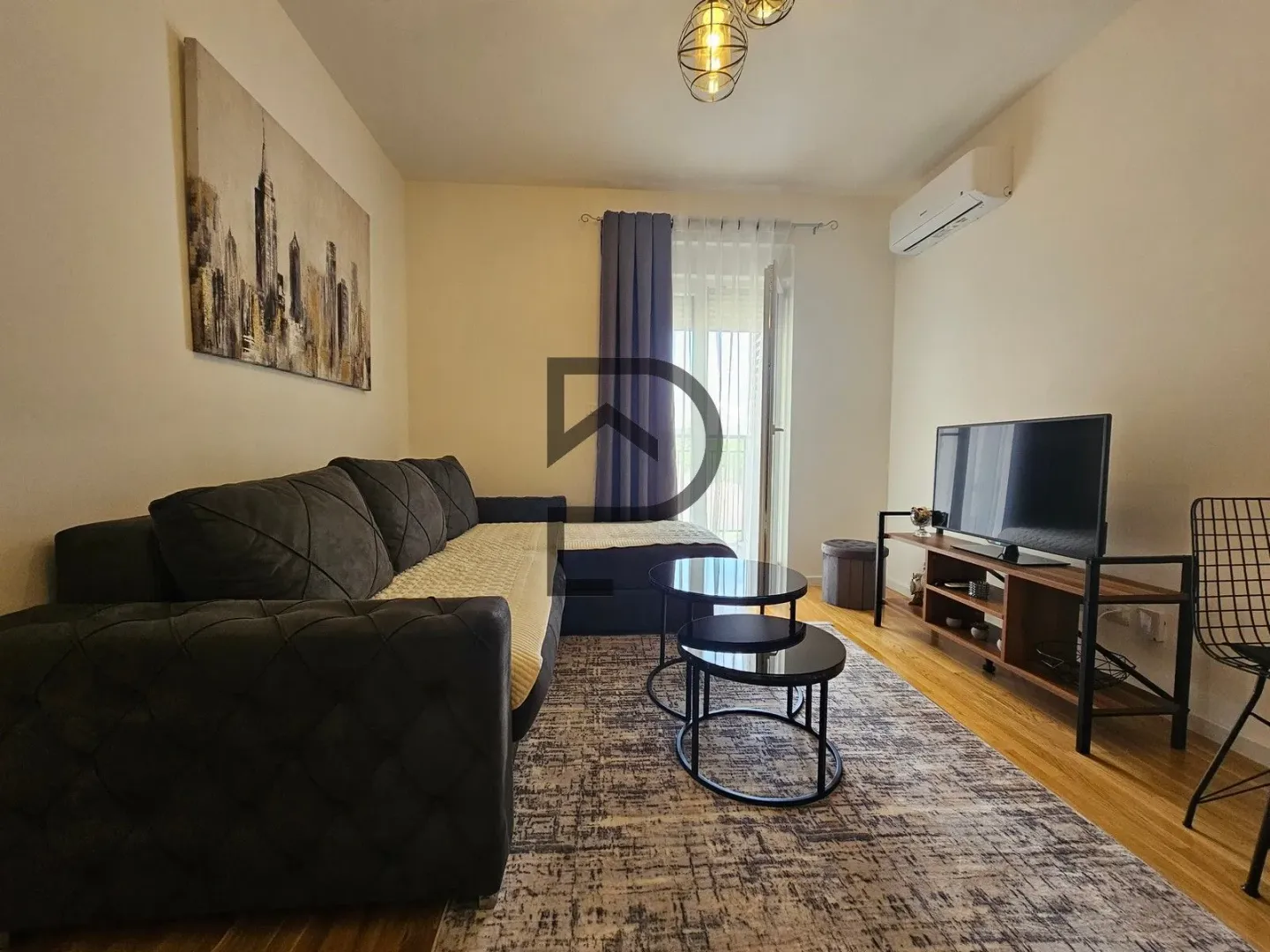 Rent, one bedroom apartment, 36m², Zabjelo, Podgorica